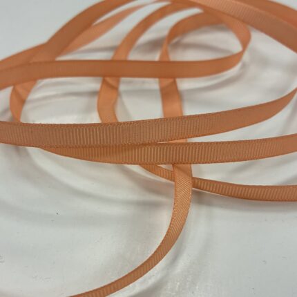 Grosgrain juostelė, 6 mm Persikinė 20