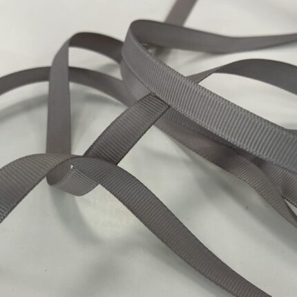 Grosgrain juostelė, 9 mm Pilka 24