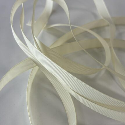 Grosgrain juostelė, 9 mm Šampaninė 37