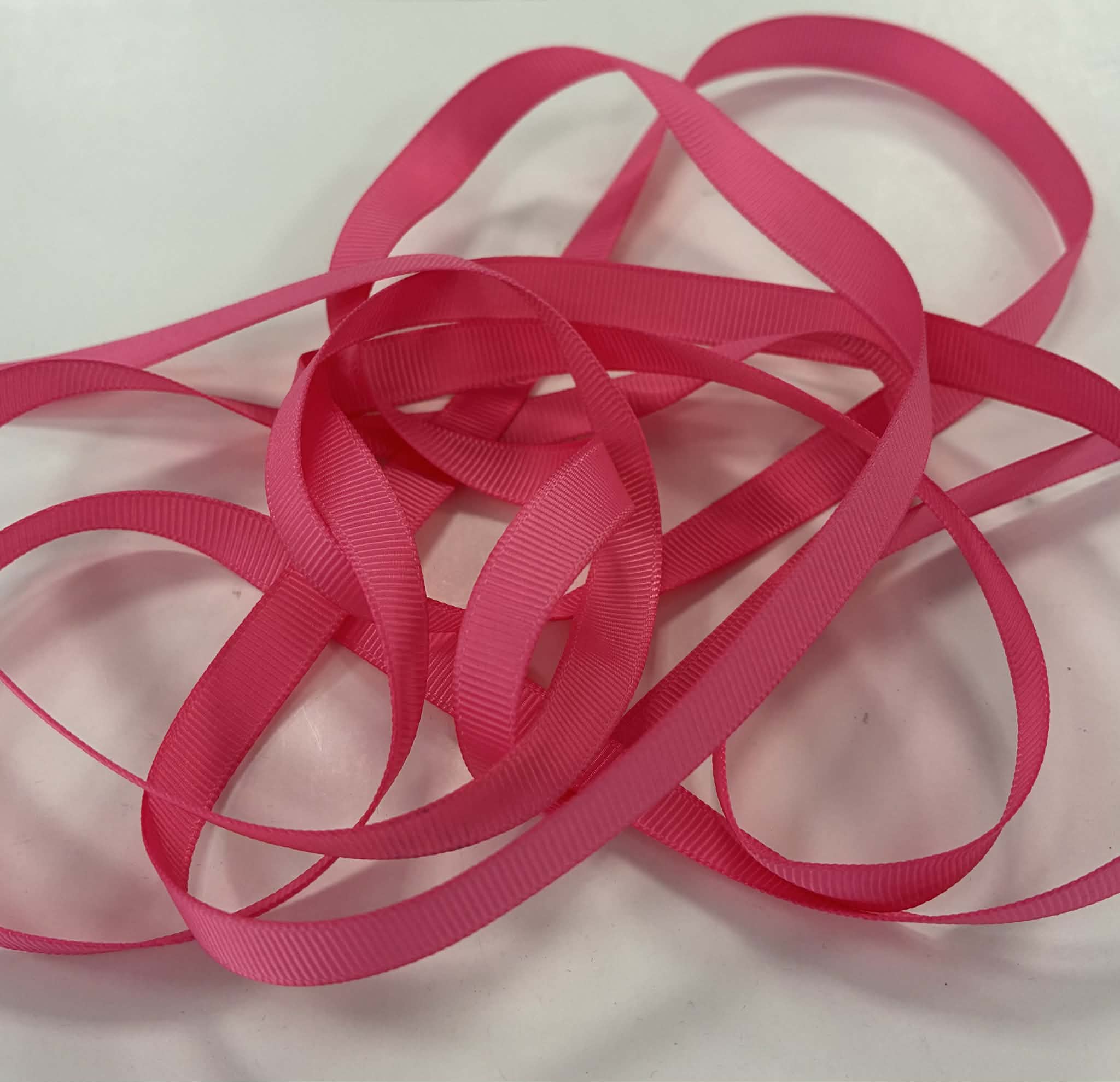 Grosgrain juostelė, 9 mm Rožinė 09 Grosgrain juostelė, 9 mm Rožinė 09