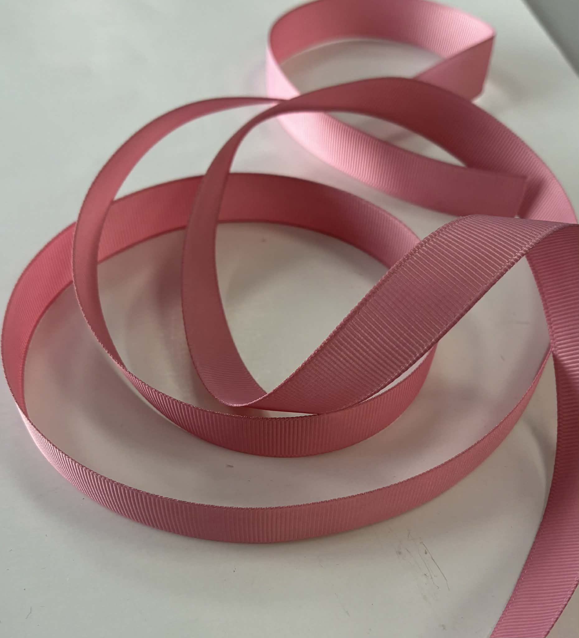 Grosgrain juostelė 15 mm, Pelenų rožė 14 Grosgrain juostelė 15 mm, Pelenų rožė 14