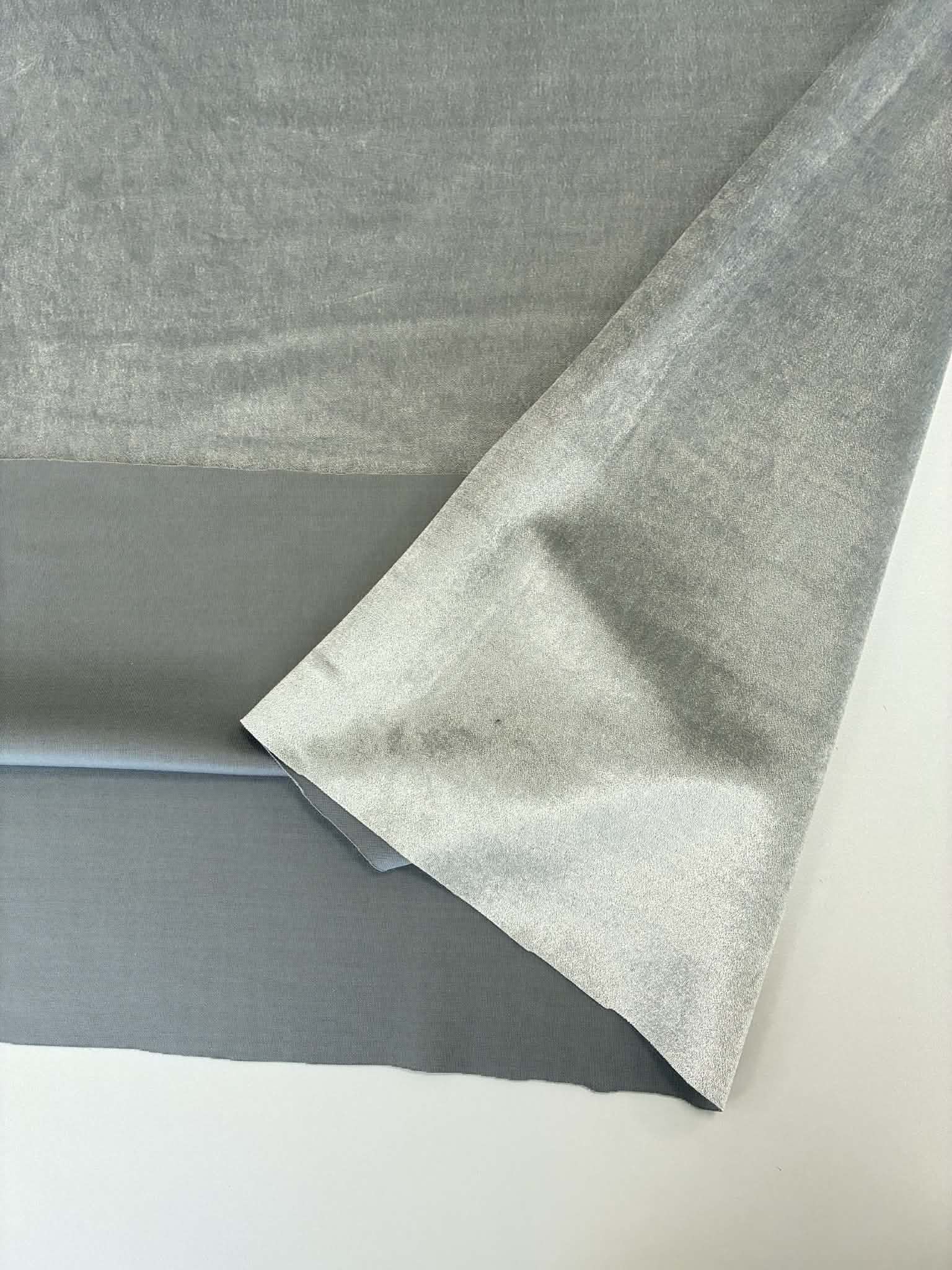 Veliūrinis neoprenas Sidabrinis Veliūrinis neoprenas Sidabrinis