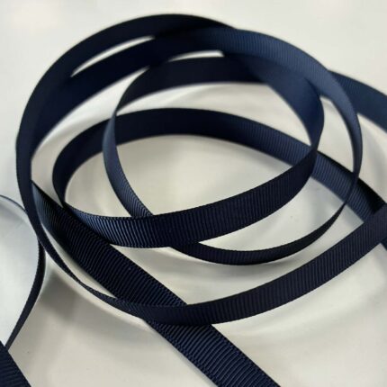 Grosgrain juostelė, 9 mm Tamsiai mėlynas 25