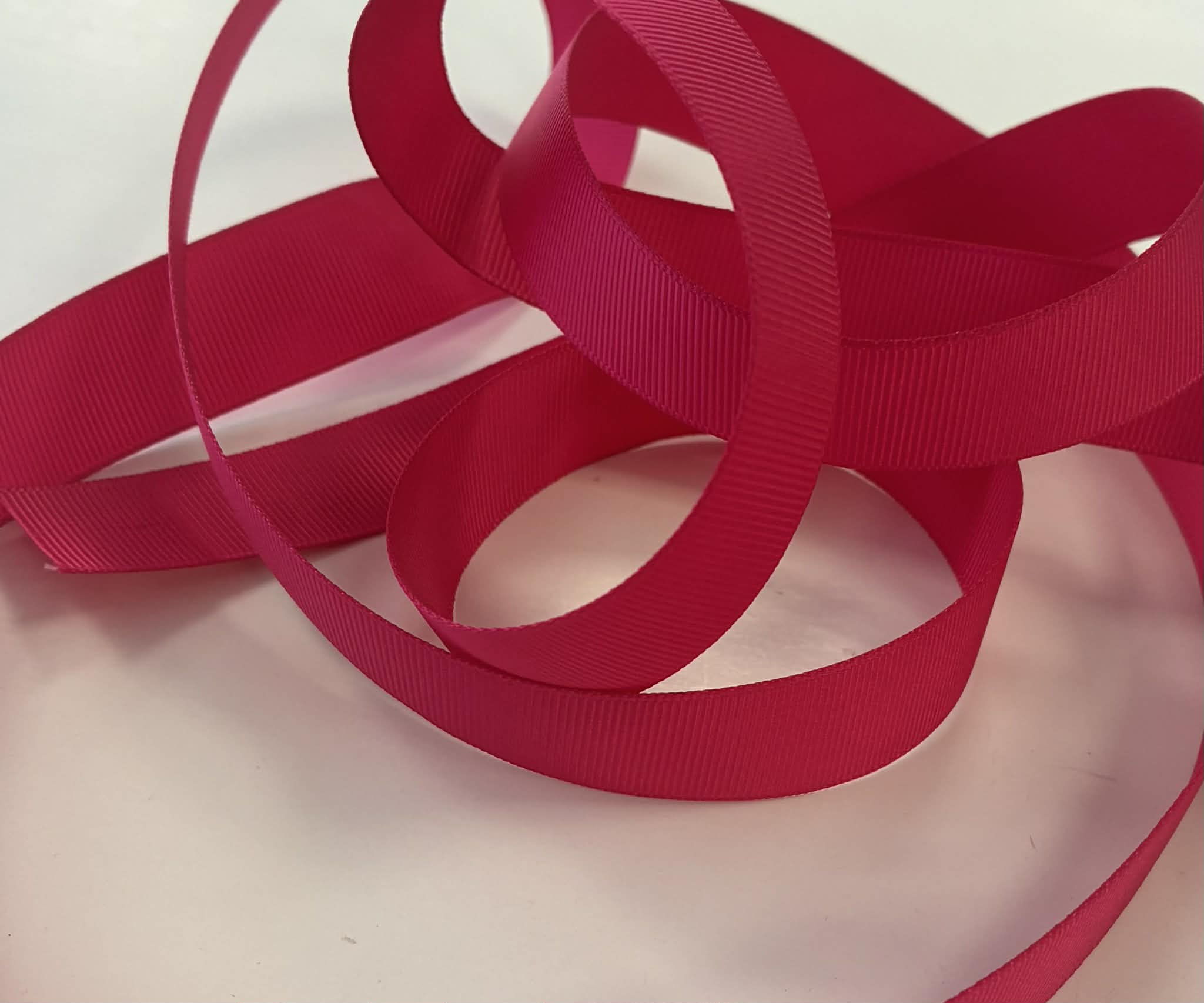 Grosgrain juostelė 22 mm, Rožinė 06 Grosgrain juostelė 22 mm, Rožinė 06