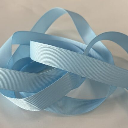 Grosgrain juostelė 15 mm, Žydra 17