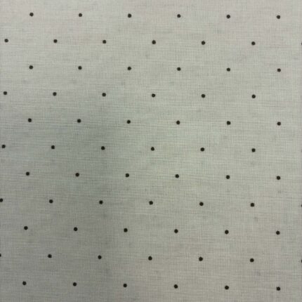 Medvilninis poplinas Smėlinis su taškiukais