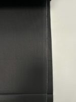 Medvilninis satinas, juodas