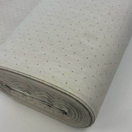 Medvilninis poplinas Pilkšvas su taškiukais